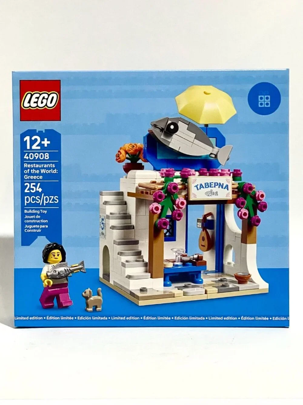 LEGO 40908 Restaurants of the World Greece NIB NEW in Hand